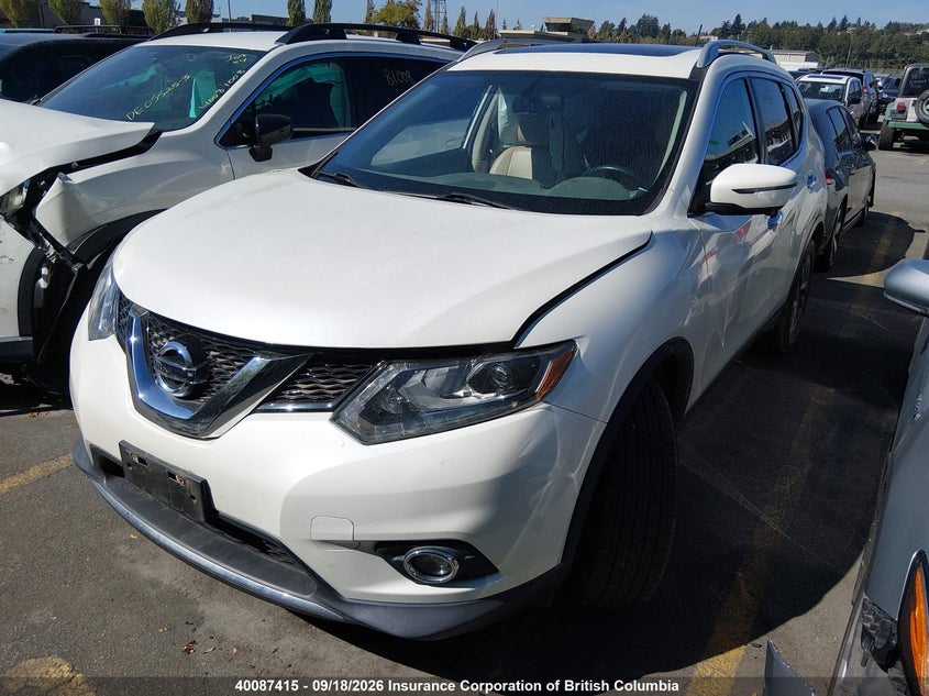 2016 NISSAN ROGUE VIN 5N1AT2MV8GC853330 — фото 2