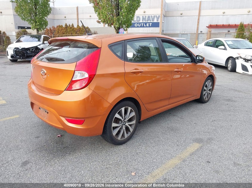 Vin: kmhct5ae1hu323534, lot: 30109318, hyundai accent se 20174