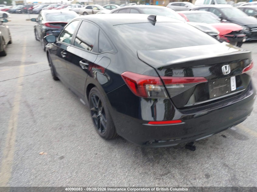 2026 HONDA CIVIC VIN 2HGFE4F85TH014042 — фото 3