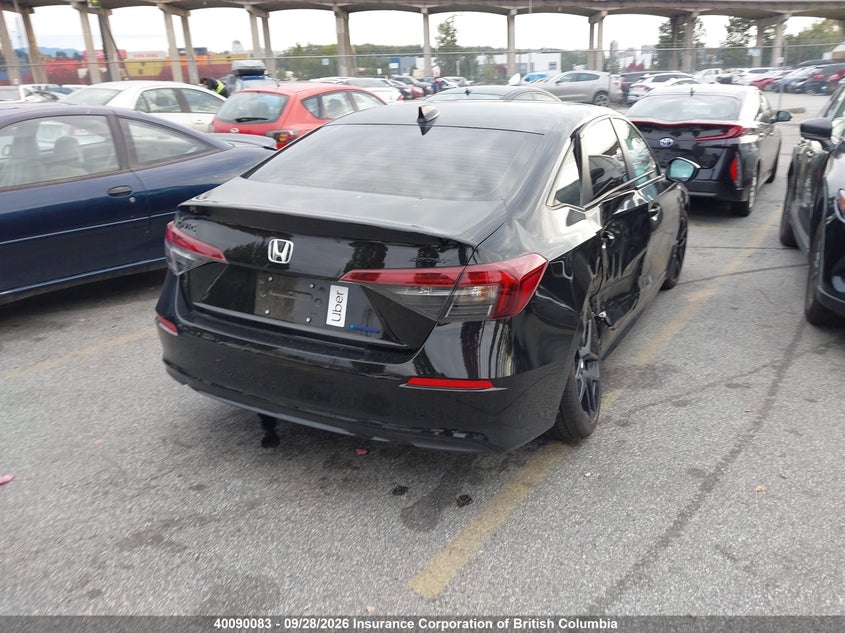 2026 HONDA CIVIC VIN 2HGFE4F85TH014042 — фото 4