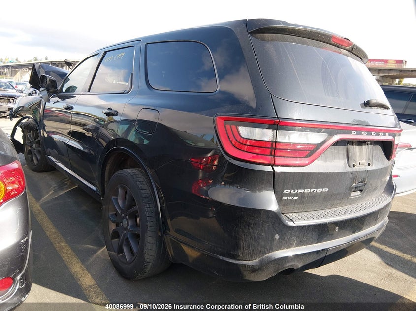 Vin: 1c4sdjct9hc857551, lot: 30109451, dodge durango r/t 20173