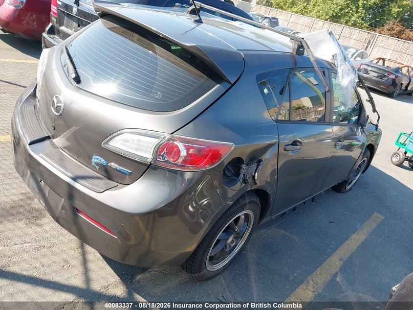 Vin: jm1bl1l75d1807306, lot: 30109475, mazda 3 i 20134