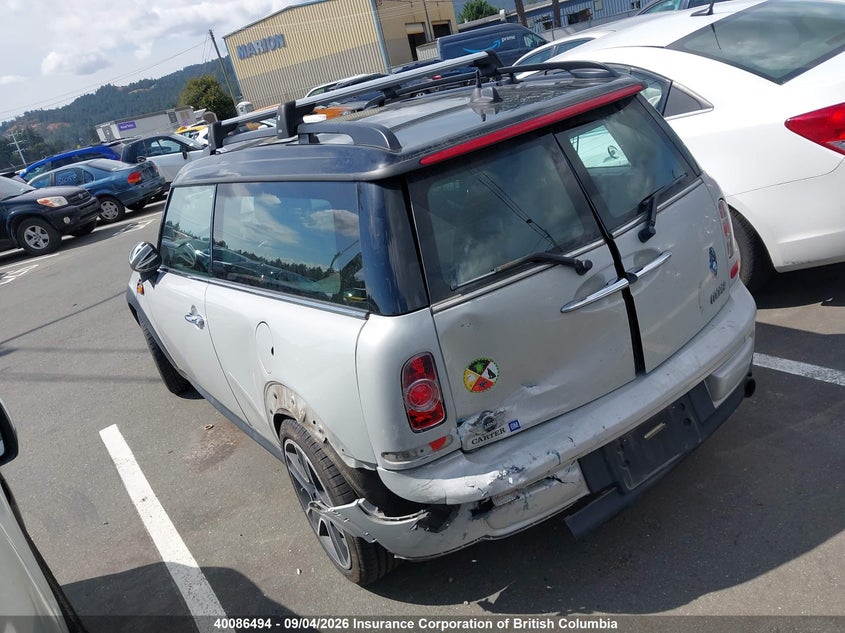 Vin: wmwzf3c58bty00073, lot: 30109504, mini cooper clubman 20113