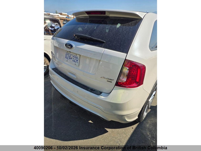 Vin: 2fmdk4ak0bbb30683, lot: 30109550, ford edge 20114