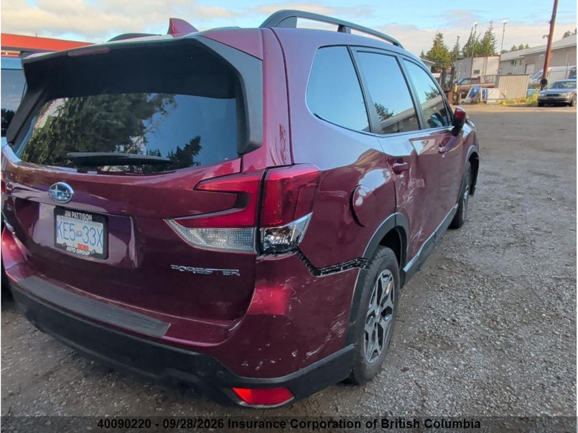 Vin: jf2skegcxkh496947, lot: 30109567, subaru forester premium 20194