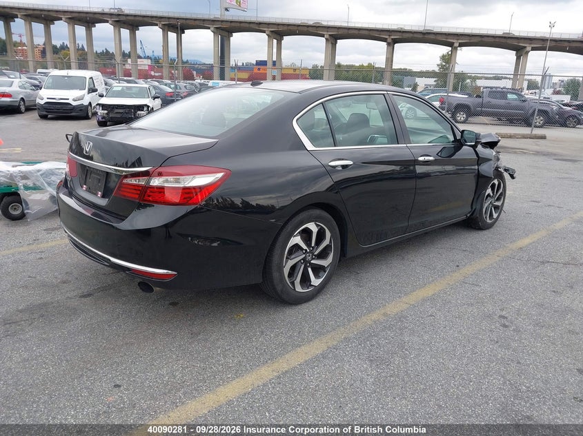 Vin: 1hgcr2f89ga807294, lot: 30109635, honda accord exl 20164