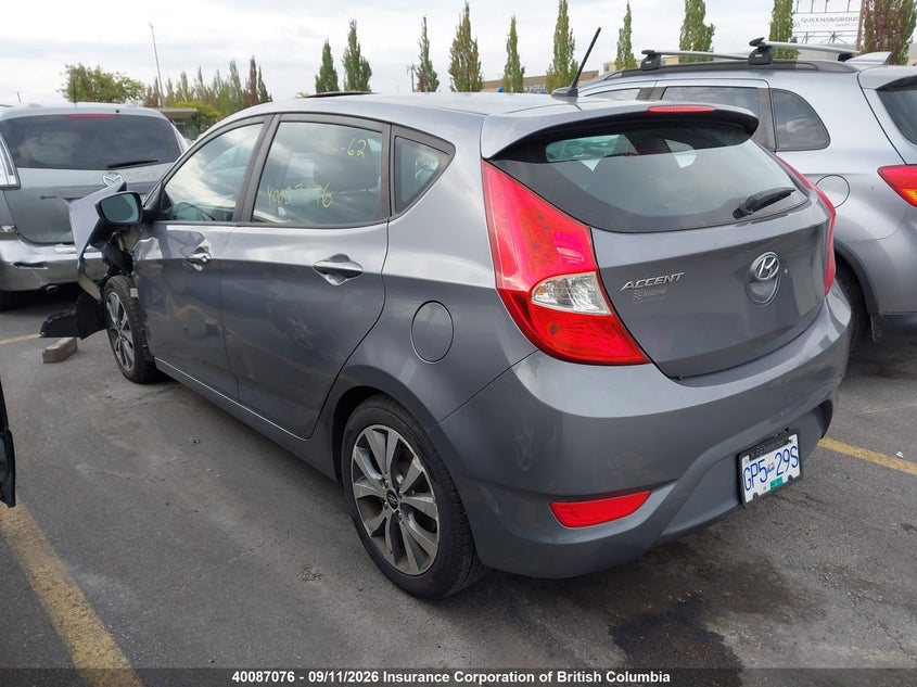 Vin: kmhct5ae1gu295300, lot: 30109648, hyundai accent se 20163