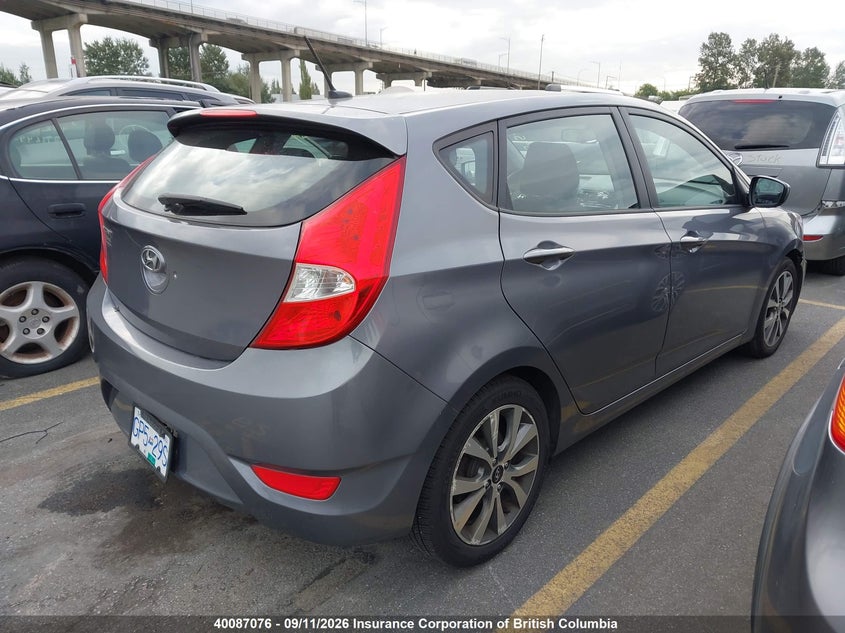 Vin: kmhct5ae1gu295300, lot: 30109648, hyundai accent se 20164