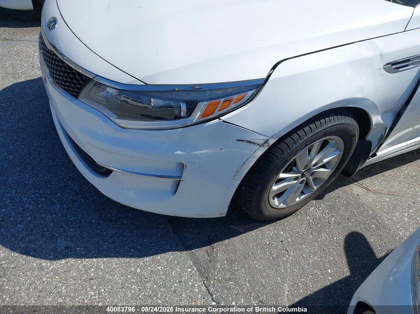 Vin: 5xxgt4l35hg154670, lot: 30109659, kia optima lx 20172