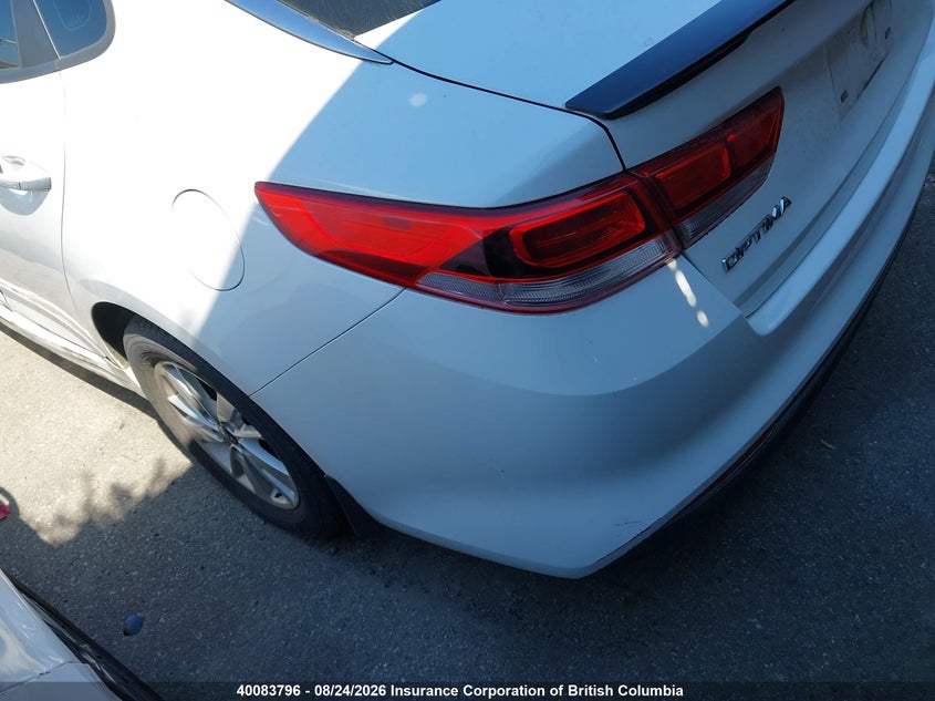 Vin: 5xxgt4l35hg154670, lot: 30109659, kia optima lx 20173