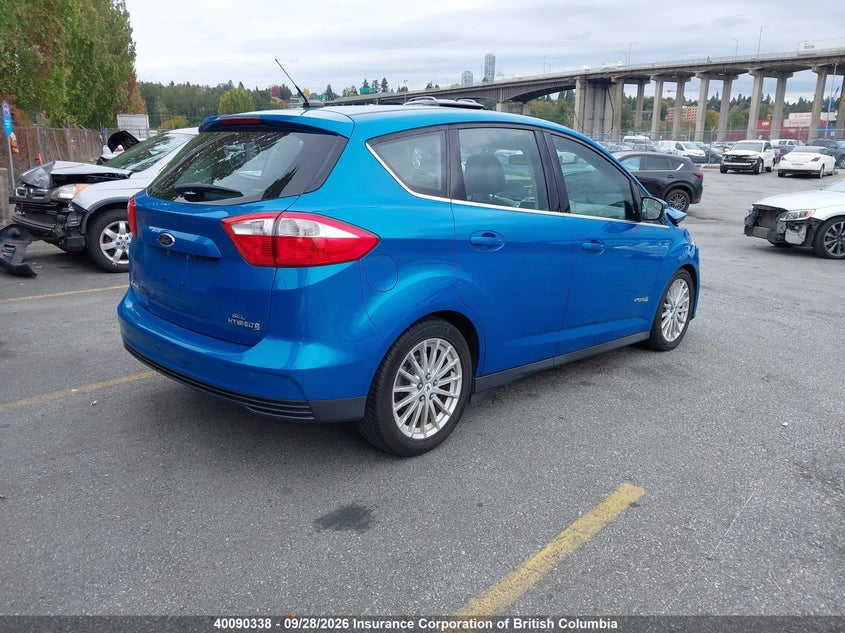 Vin: 1fadp5bu0fl114524, lot: 30109708, ford c-max hybrid sel 20154