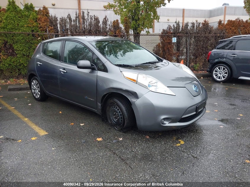 Vin: 1n4az0cp0ec334608, lot: 30109716, nissan leaf 2014 img_1