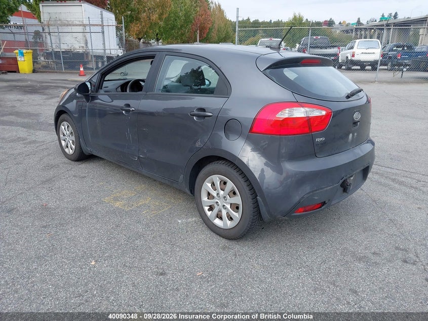 Vin: knadm5a38c6759649, lot: 30109723, kia rio lx 20123