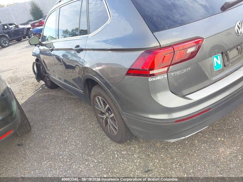 Vin: 3vv2b7ax7lm053174, lot: 30109765, volkswagen tiguan se/sel 20203