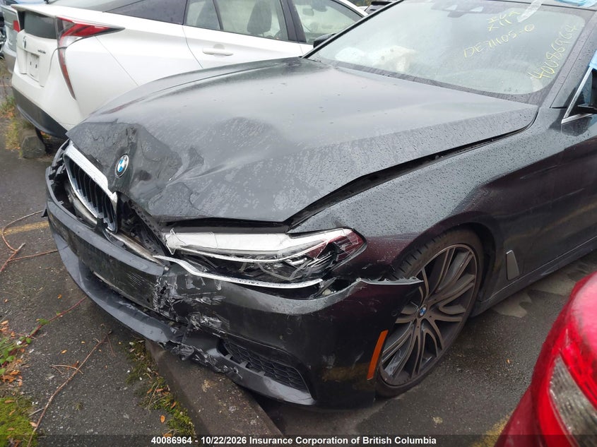 Vin: wbaja7c58jwa72399, lot: 30109846, bmw 530 xi 20182