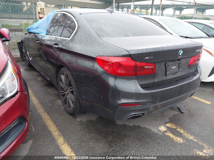 Vin: wbaja7c58jwa72399, lot: 30109846, bmw 530 xi 20183
