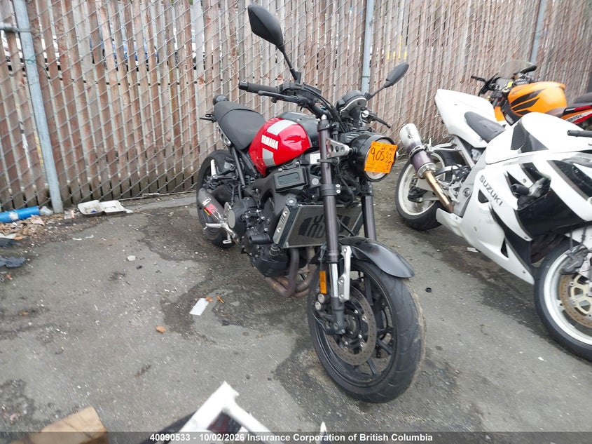 2018 Yamaha Xsr900, Left Side, IAAI, VIN JYARN47N6JA000657