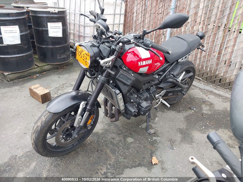 2018 Yamaha Xsr900, Left Side, IAAI, VIN JYARN47N6JA000657 — photo 2