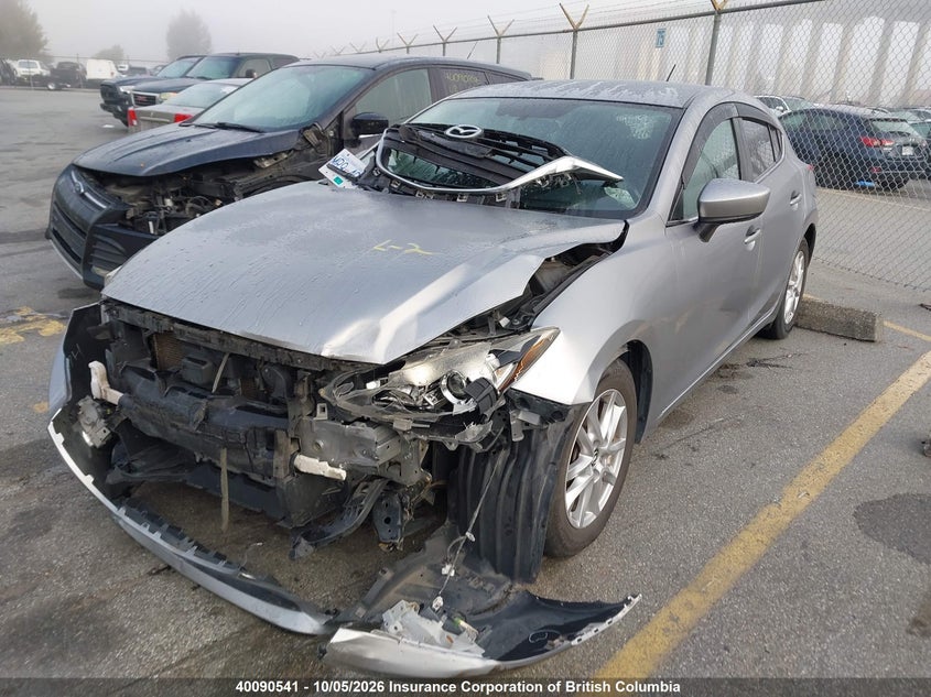 2014 Mazda Mazda3 Gs-Sky, Front, IAAI, VIN JN8AT2MV2HW003590 — photo 2