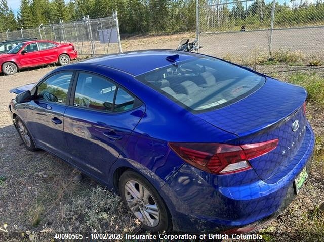 Vin: kmhd84lf0lu898836, lot: 30110005, hyundai elantra sel/value/limited 20204