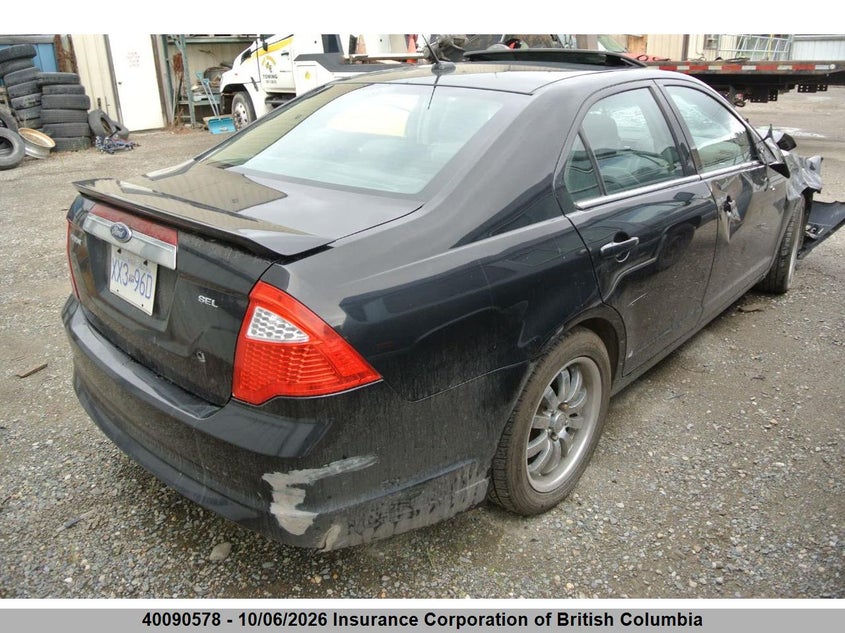 Vin: 3fahp0ja9ar130503, lot: 30110020, ford fusion sel 20104