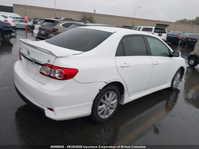 Vin: 2t1bu4ee4cc756935, lot: 30110068, toyota corolla s/le 20124