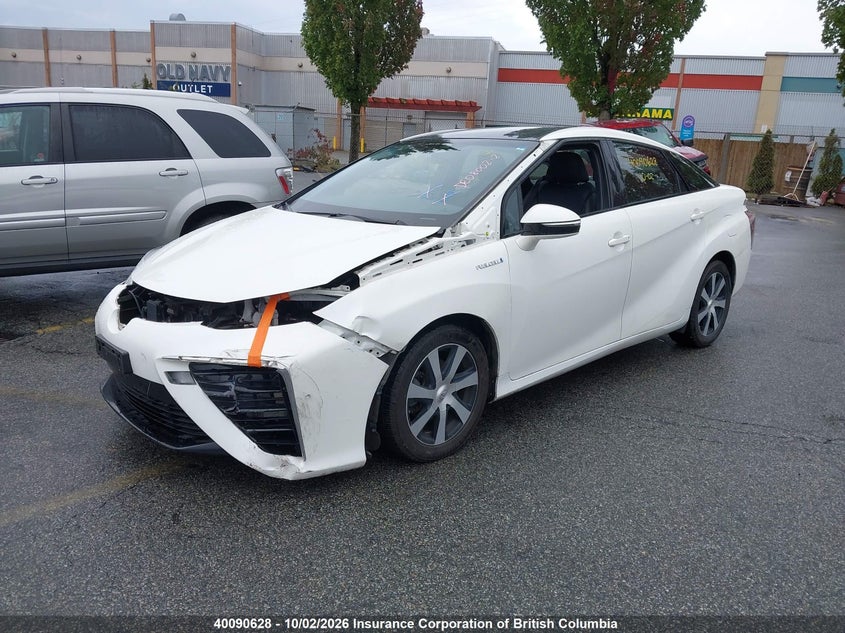 Vin: jtdbvrbd3ga000481, lot: 30110081, toyota mirai 20162