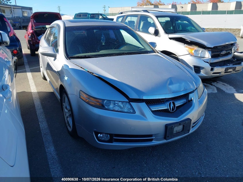 2008 Acura Tl, Удар спереди, IAAI, VIN 19UUA66258A800794