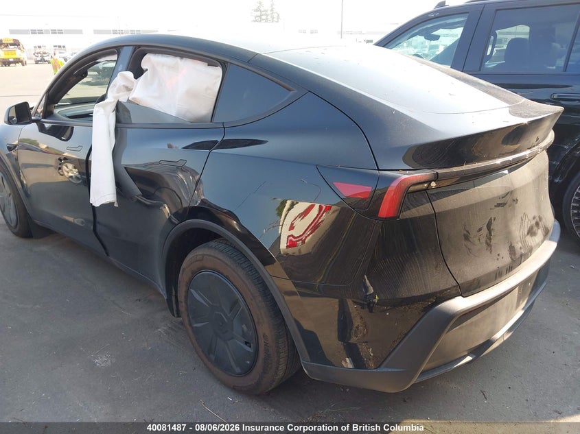 Vin: xp7ygdfd0tb870321, lot: 30110094, tesla model y standard range 20263