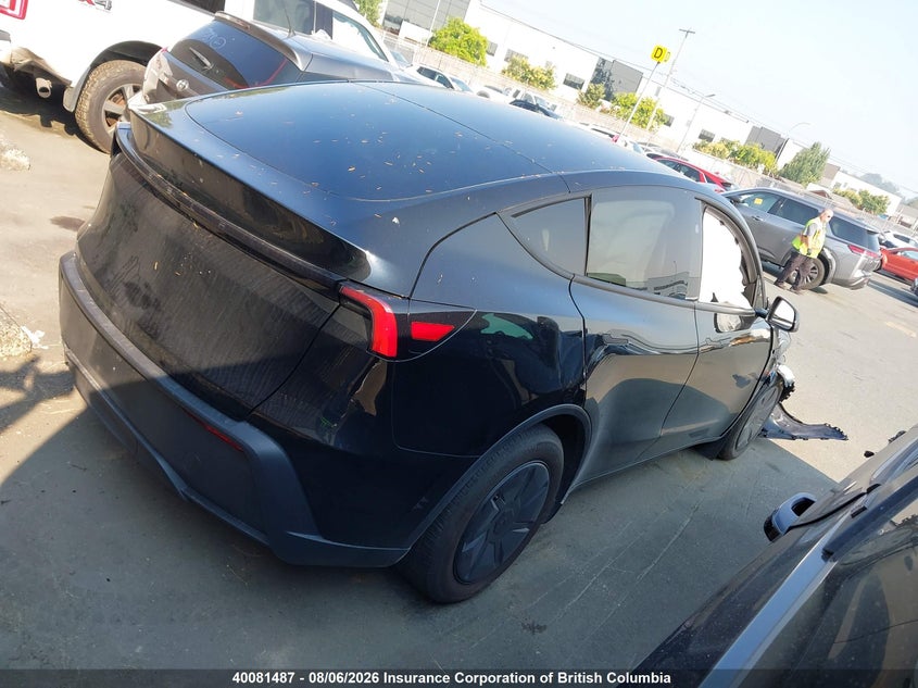 Vin: xp7ygdfd0tb870321, lot: 30110094, tesla model y standard range 20264