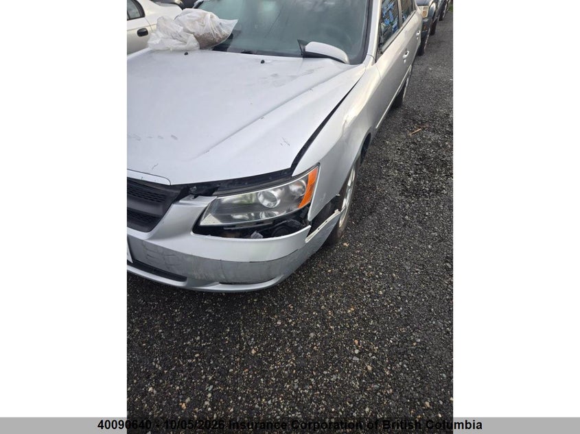 2008 Hyundai Sonata Gls, Right Front, IAAI, VIN 5NPET46C08H317782 — photo 2