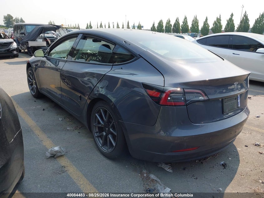 Vin: 5yj3e1ea9pf411530, lot: 30110097, tesla model 3 20233