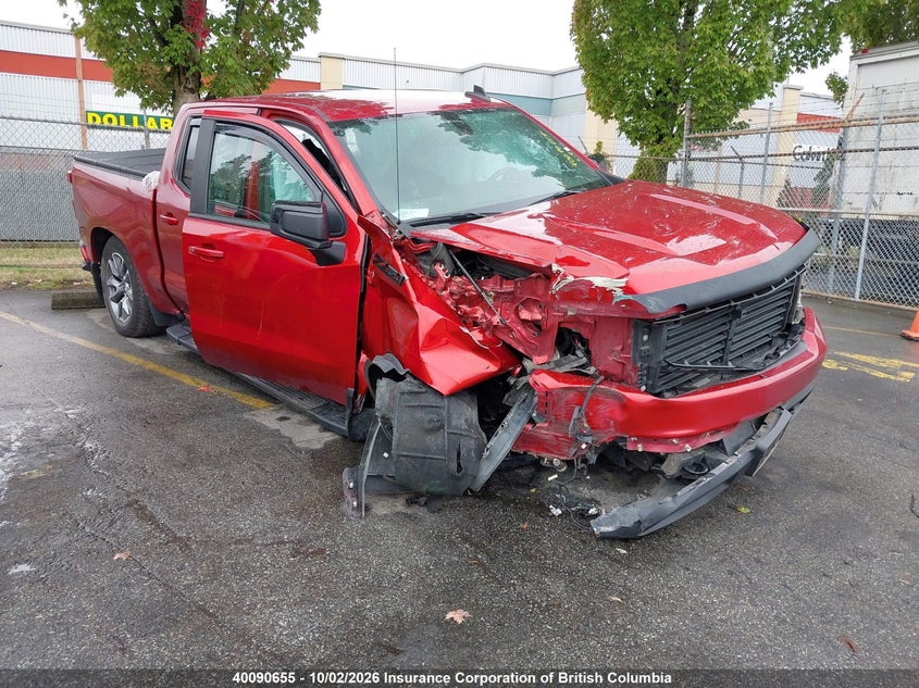 2021 Chevrolet Silverado 1500 Rst, Front, IAAI, VIN 1GCUYEET9MZ422425