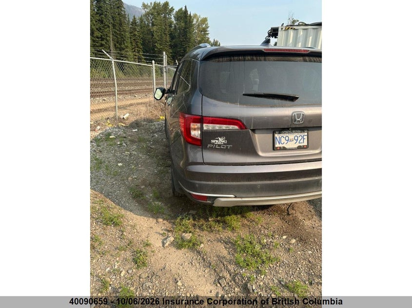 Vin: 5fnyf6h66kb502688, lot: 30110122, honda pilot 20193