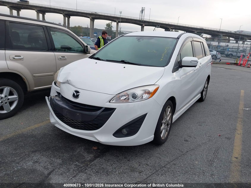Vin: jm1cw2dl3d0157345, lot: 30110138, mazda 5 20132