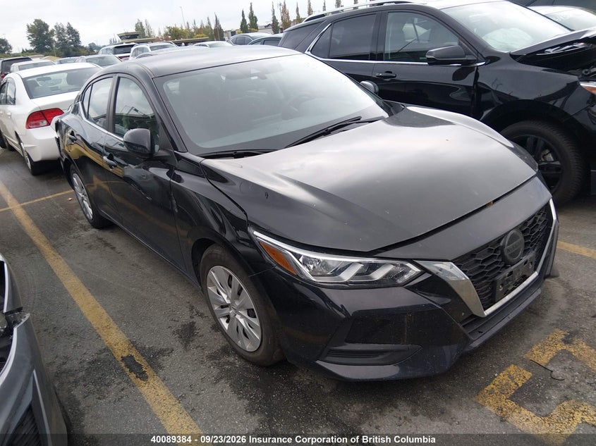 2023 Nissan Sentra S, Удар сзади, IAAI, VIN 3N1AB8BV9PY298685