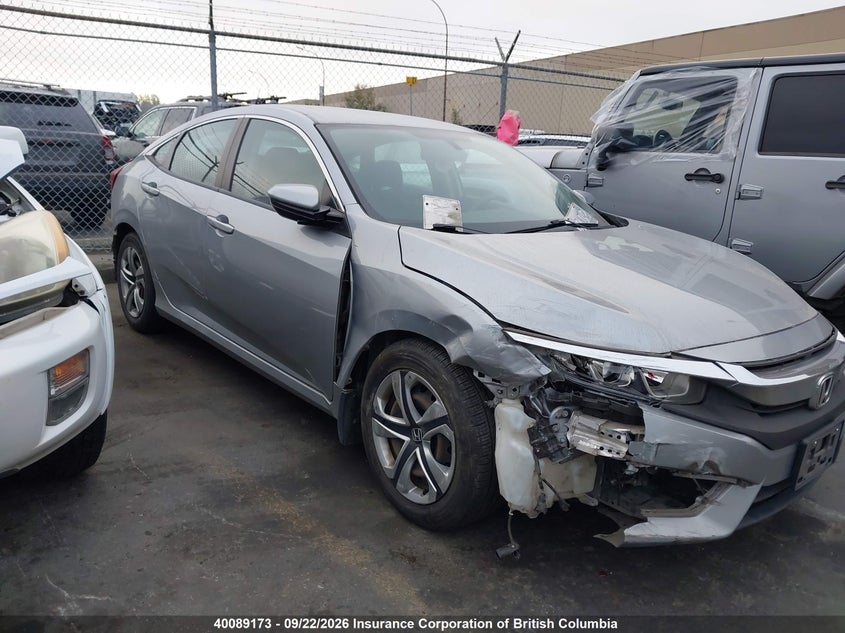 Vin: 2hgfc2f57gh038784, lot: 30110194, honda civic lx 20161