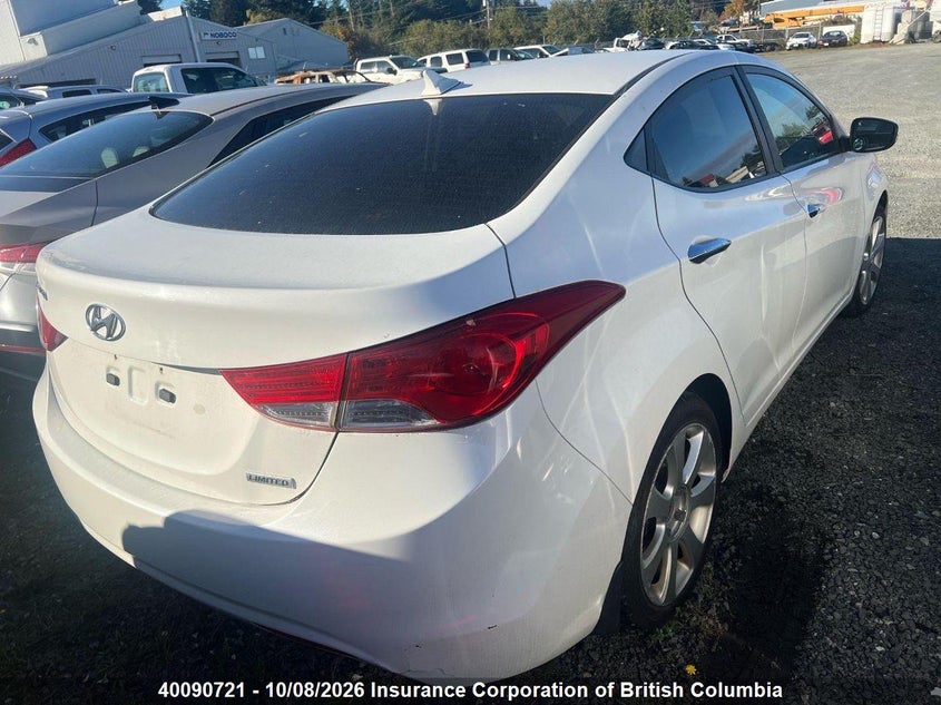 Vin: 5npdh4ae6ch128956, lot: 30110202, hyundai elantra gls/limited 20124