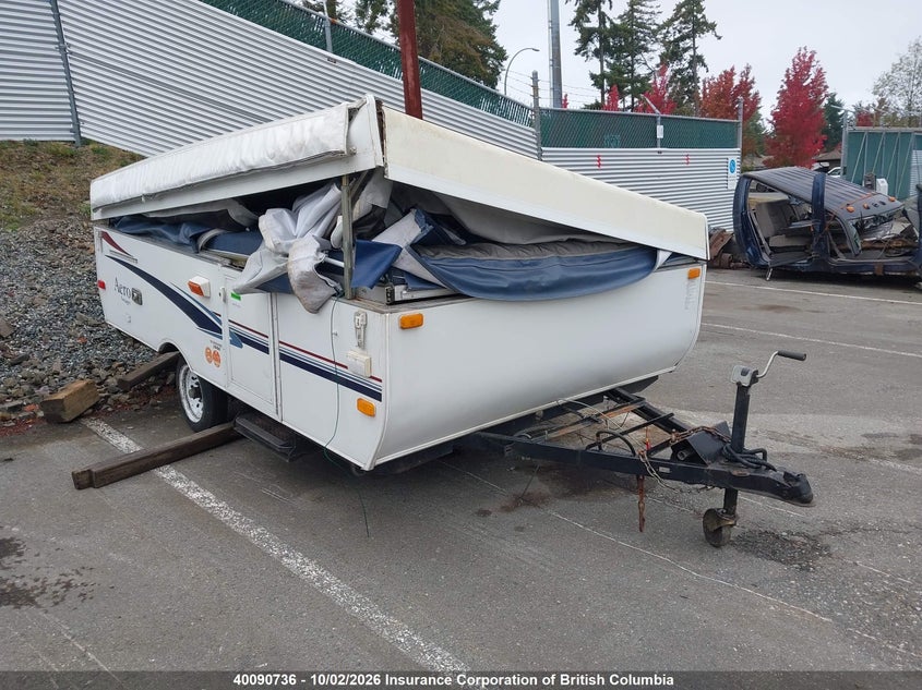 2002 Thor Aero Trailer, Right Front, IAAI, VIN 4PXCC101524039999