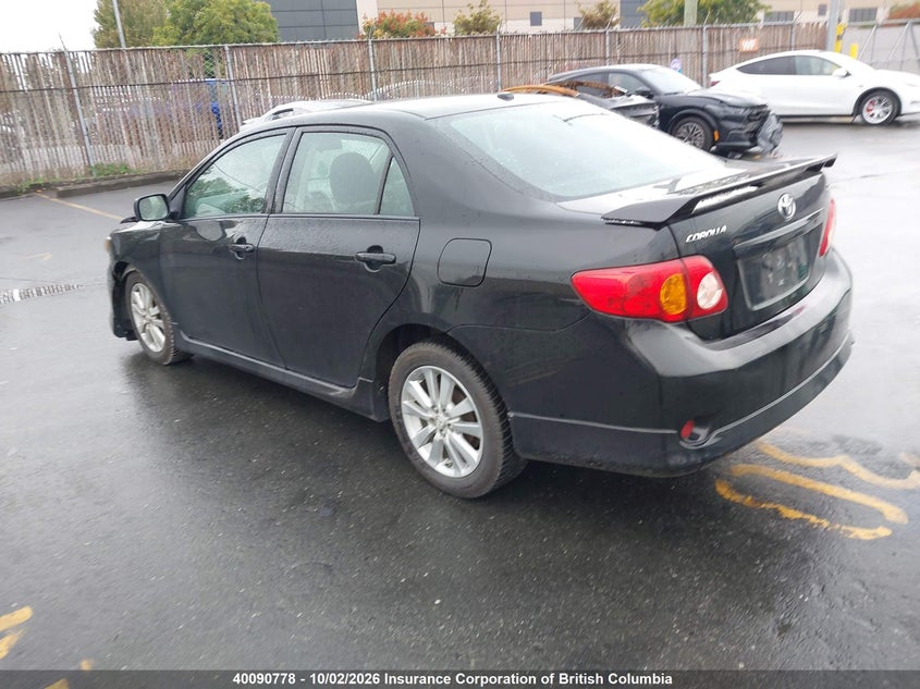 Vin: 2t1bu4ee3ac217011, lot: 30110270, toyota corolla s 20103