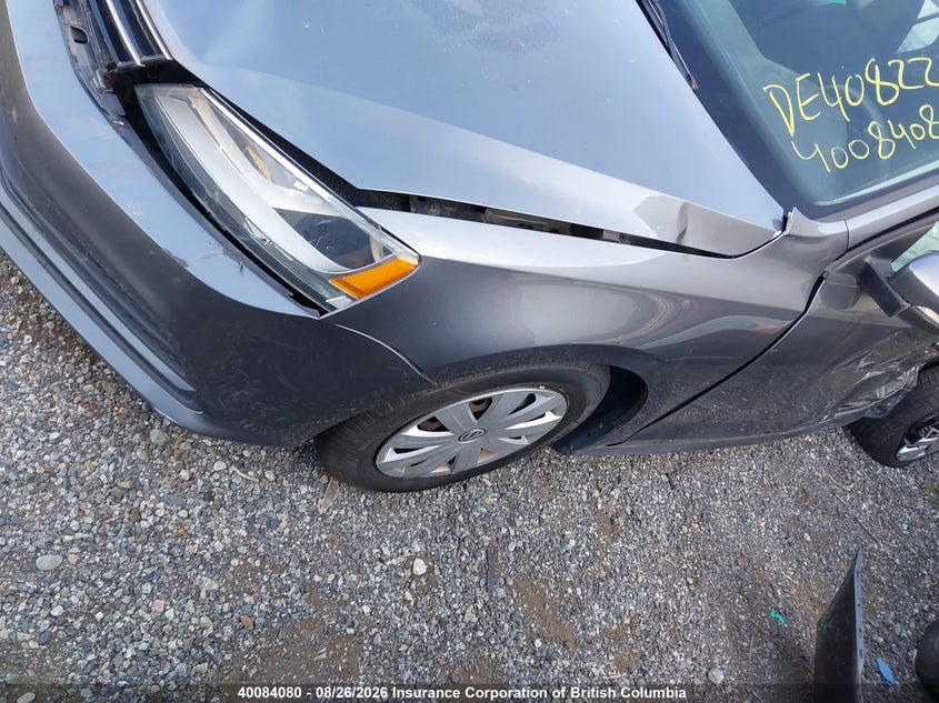 Vin: 3vw2k7aj8fm299856, lot: 30110315, volkswagen jetta s 20152
