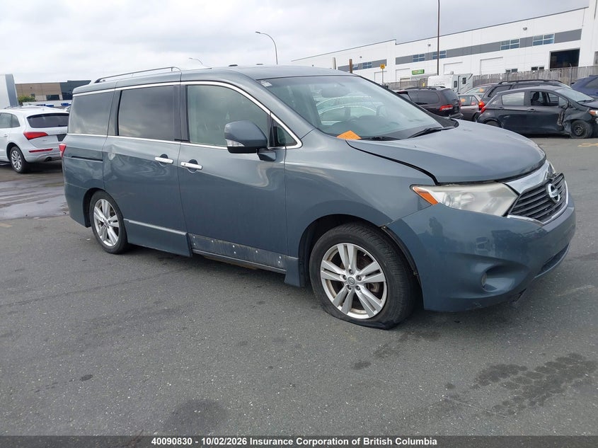 2011 Nissan Quest, Left Front, IAAI, VIN JN8AE2KP4B9013252