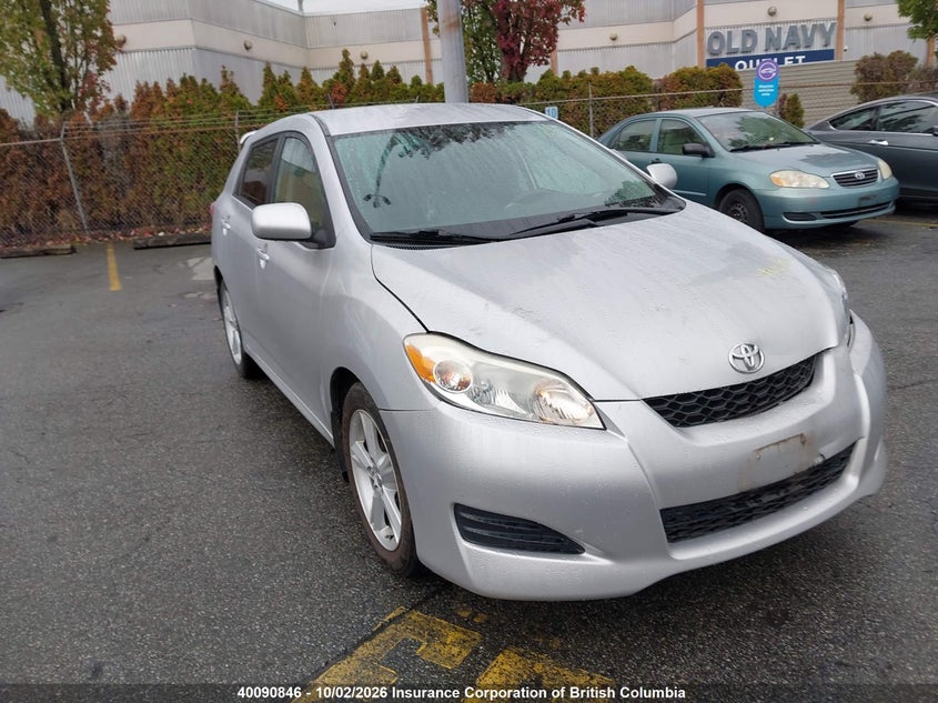 2009 Toyota Matrix Xr, Left Front, IAAI, VIN 2T1KE40E59C023192