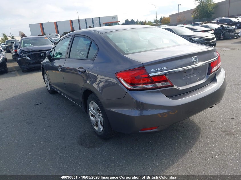 Vin: 2hgfb2f46eh007873, lot: 30110357, honda civic 20143