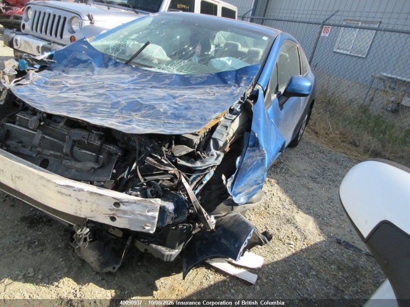 2013 HONDA CIVIC VIN 2HGFG3A49DH004334 — фото 2