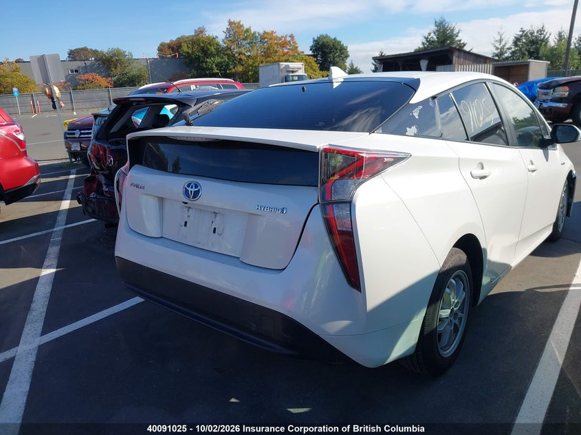 Vin: jtdkbrfu3g3006272, lot: 30110555, toyota prius 20164