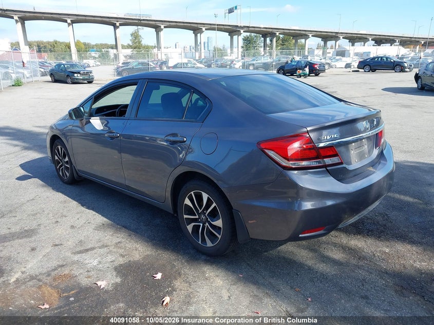 Vin: 2hgfb2f59fh031627, lot: 30110591, honda civic 20153