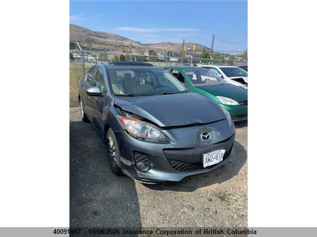 MAZDA 3 2012, VIN JM1BL1V74C1621977