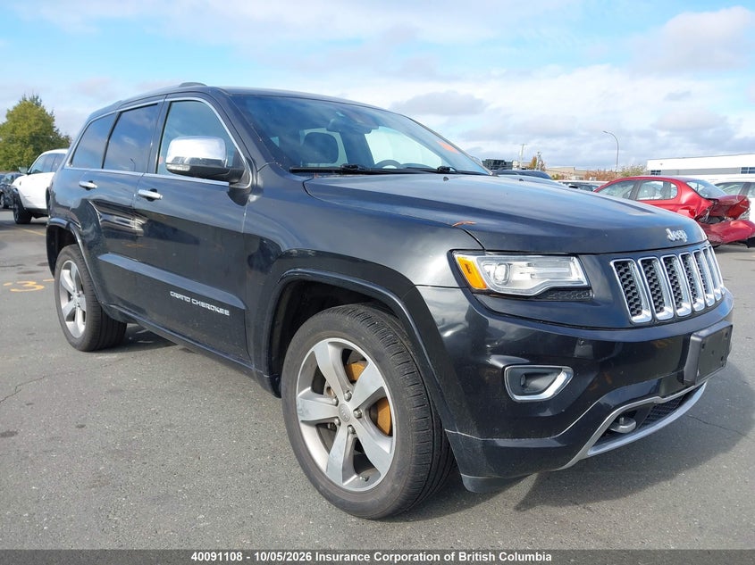 Vin: 1c4rjfcg6ec498324, lot: 30110647, jeep grand cherokee overland 20141
