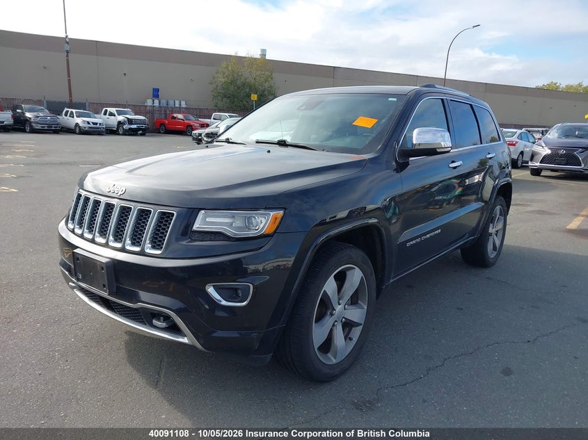 Vin: 1c4rjfcg6ec498324, lot: 30110647, jeep grand cherokee overland 20142